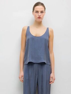 LESET Kim scoop neck tank